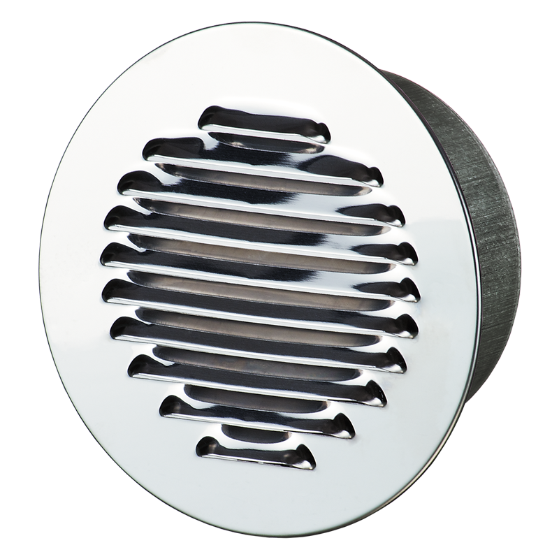 Вентс МВМО 100 бВс Н - Припливно-витяжні решітки металеві круглі відбортовані