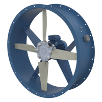 Осьові вентилятори підпору повітря - Осьові вентилятори димовидалення - Серія Вентс ВПВО 1400/1600
