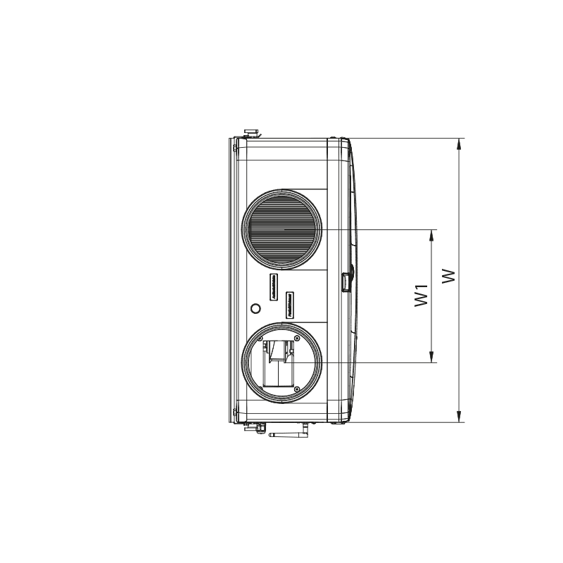 Вентс Enave 181 P A21 - Розміри