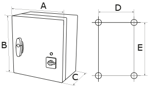 Вентс РСА5Д-11,0-М - Розміри