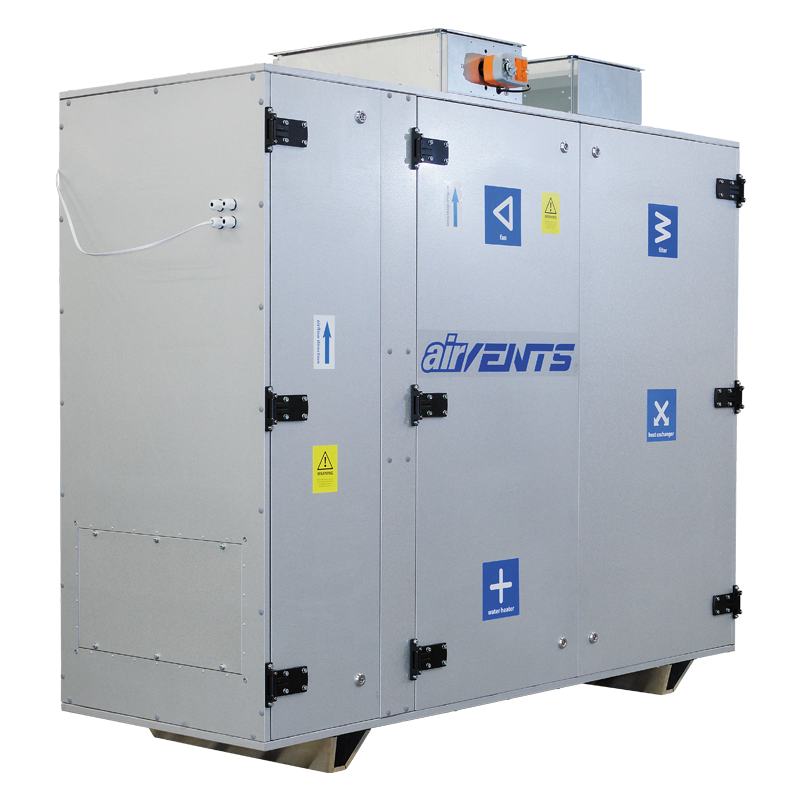 Серія Вентс AirVENTS CFV - Вертикальні установки - ПВУ комерційні протиточні