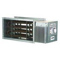 Нагрівачі - Аксесуари для вентиляційних систем - Вентс НК 500x300-9,0-3 У