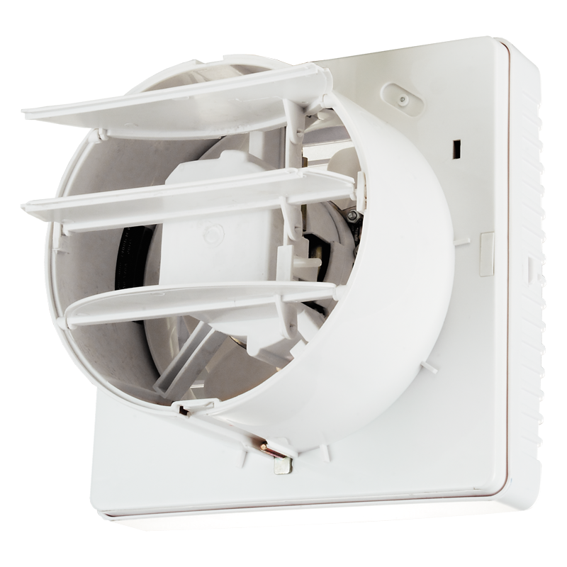 Вентс ВВР 180 - Осьовий віконний вентилятор з автоматичними жалюзі та реверсивним двигуном для припливної та витяжної вентиляції