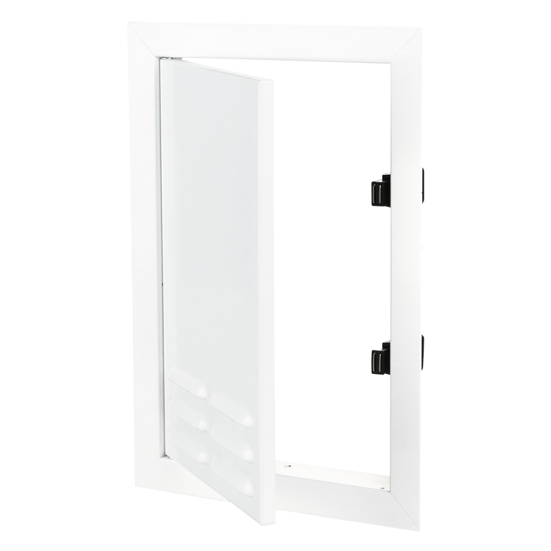 Вентс ДМВ 100х100 - Металеві ревізійні дверцята з вентиляційними отворами