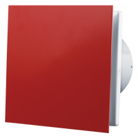 Дизайнерські - Побутові витяжні вентилятори - Вентс 125 Солід Червоний
